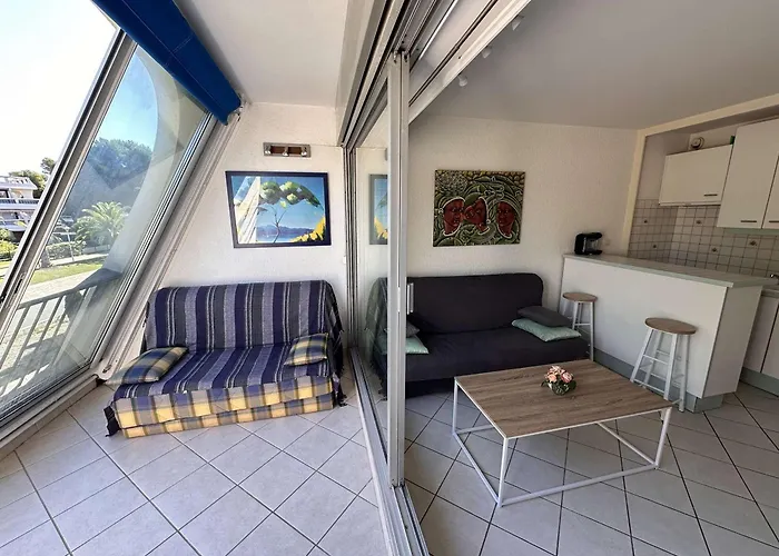 Apartament Confortable Avec Terrasse, Piscine, Parking Prive, A 100m De La - 4 Pers - Fr-1-731-79